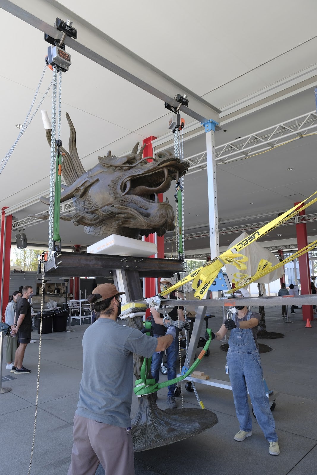Installing Ai Weiwei's Circle of Animals/Zodiac Heads | Unframed
